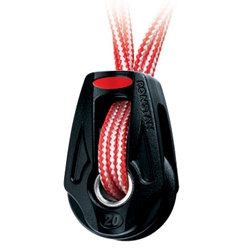 Ronstan RF25109 Series 20mm Orbit Block™ Single, Dyneema™ Lashing, Becket Option | Blackburn Marine Ronstan Hardware